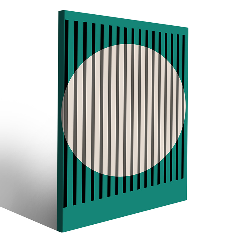 Stampa Bauhaus su tela per interni dallo stile moderno