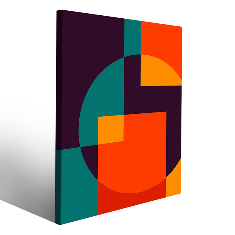 Quadro Bauhaus da parete per ambienti freschi
