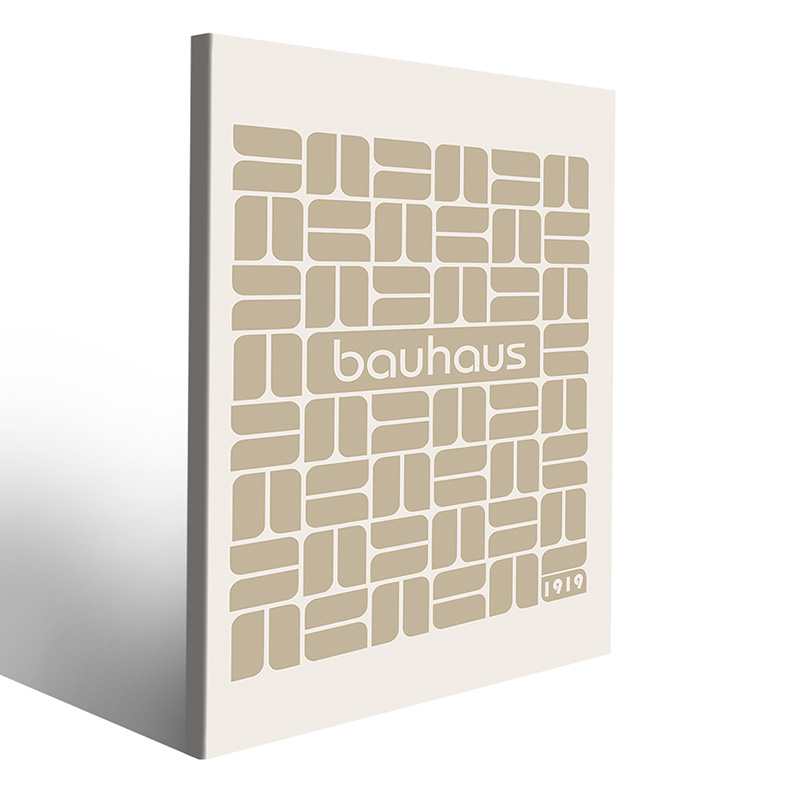 Eleganza e modernità con quadro Bauhaus artistico