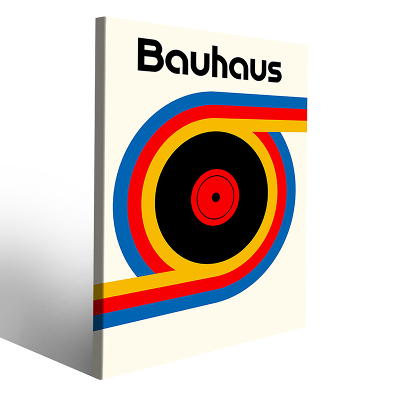 Quadro Bauhaus moderno per interni esclusivi