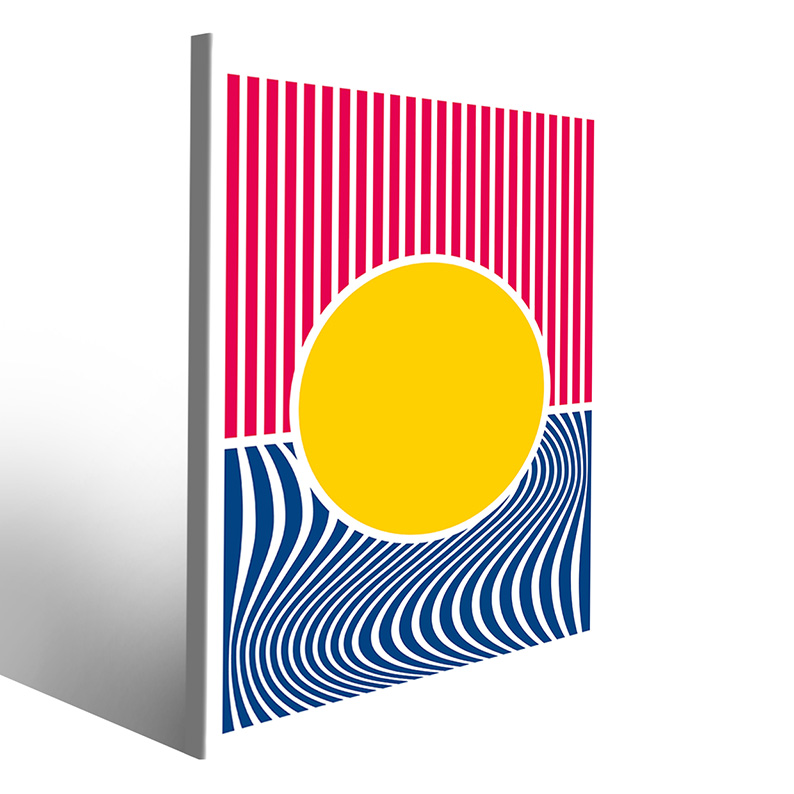 Arte e modernità con quadro Bauhaus raffinato