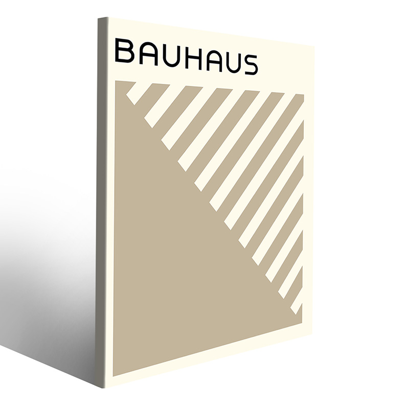 Elegante quadro Bauhaus per decorare con stile