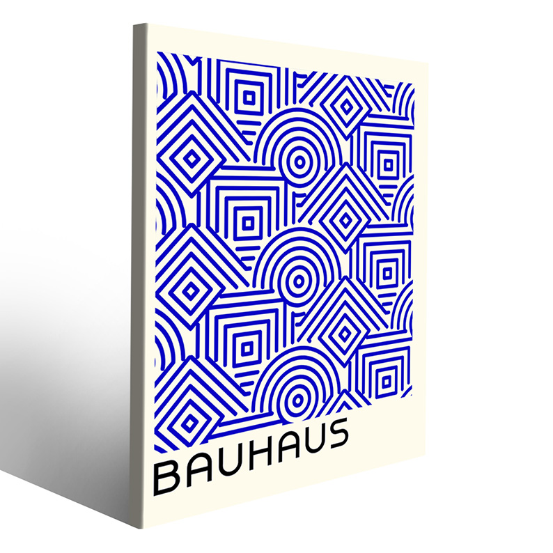 Elegante quadro Bauhaus per una casa esclusiva