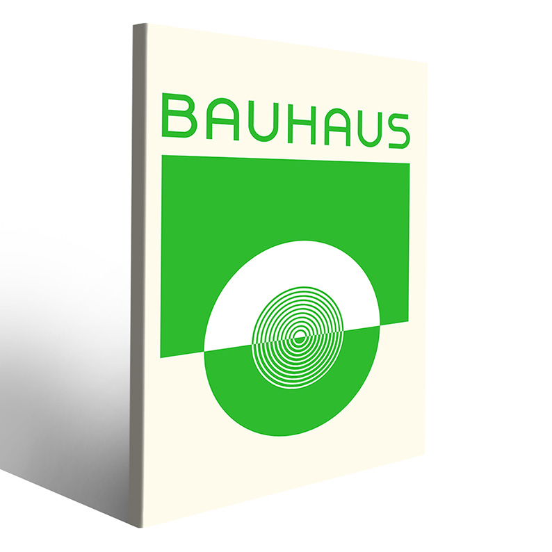Arte e stile in quadro Bauhaus unico