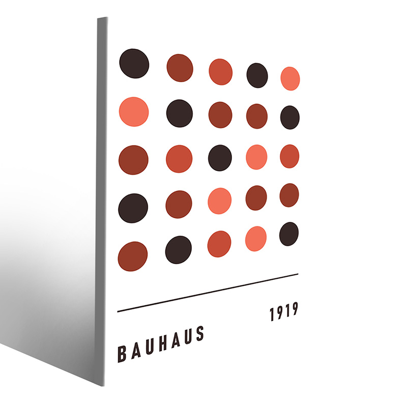 Trasforma gli ambienti con quadro Bauhaus raffinato