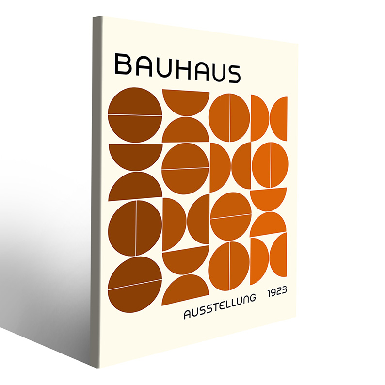 Quadro Bauhaus elegante per una casa raffinata