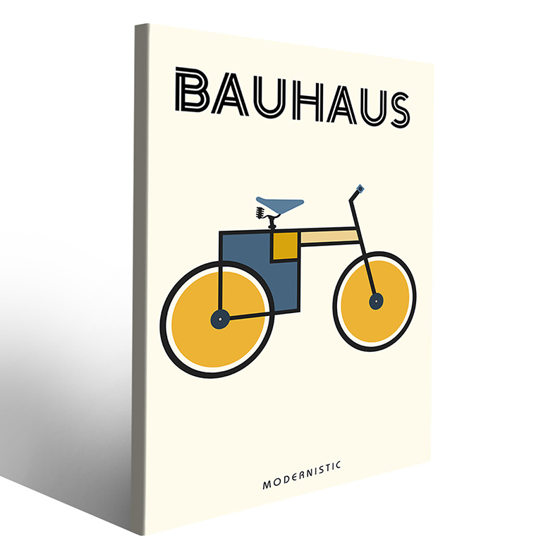 Quadro Bauhaus originale per interni sofisticati