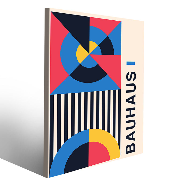 Tela con motivi Bauhaus per un arredamento originale