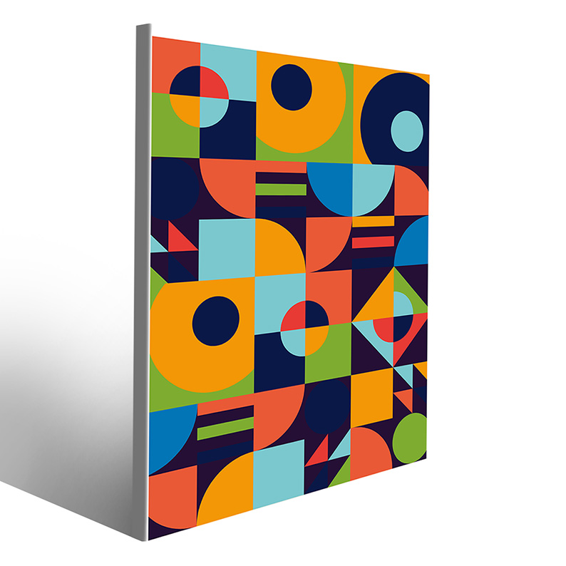 Composizione Bauhaus colorata per un’atmosfera vivace