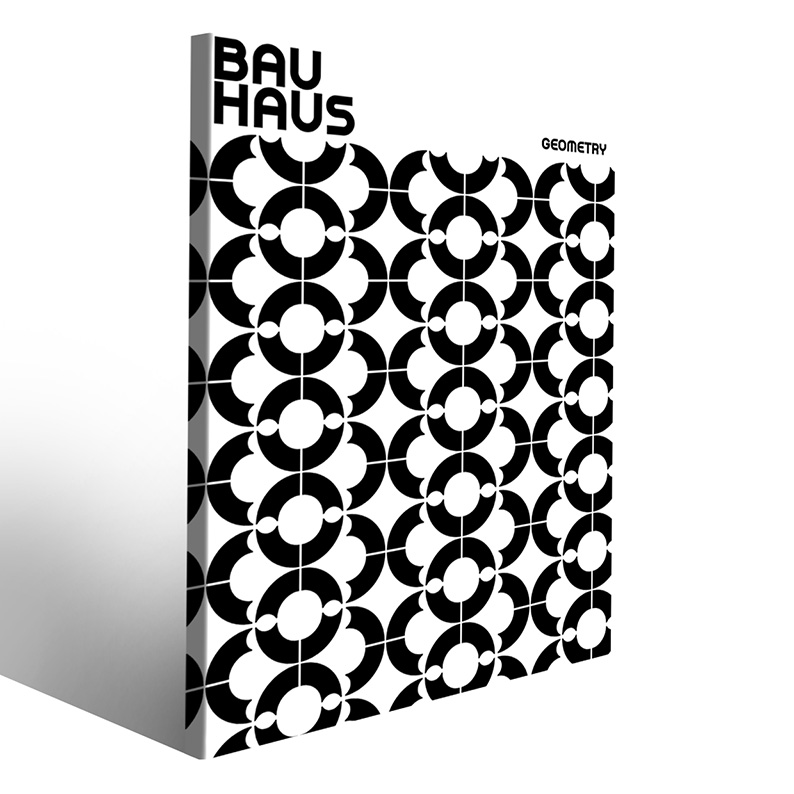 Design Bauhaus su tela per un look unico