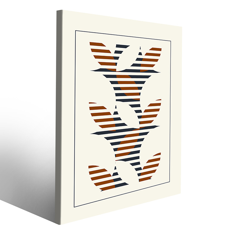 Arte su tela Bauhaus per spazi di tendenza
