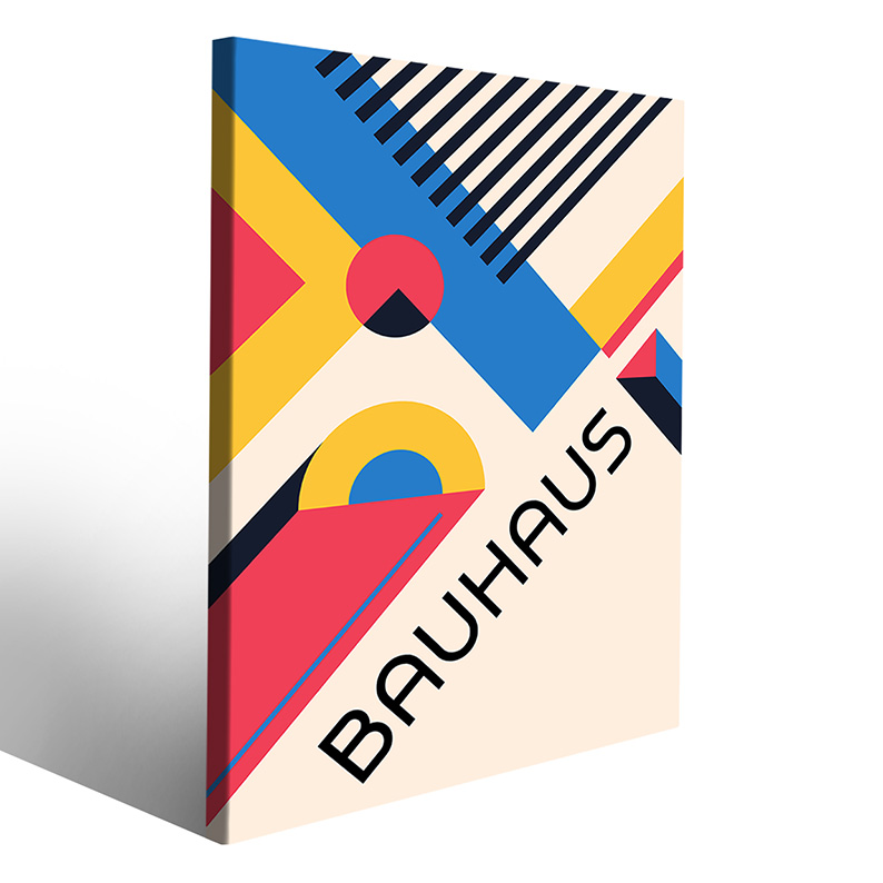 Tela d'arte Bauhaus per un look fresco e moderno