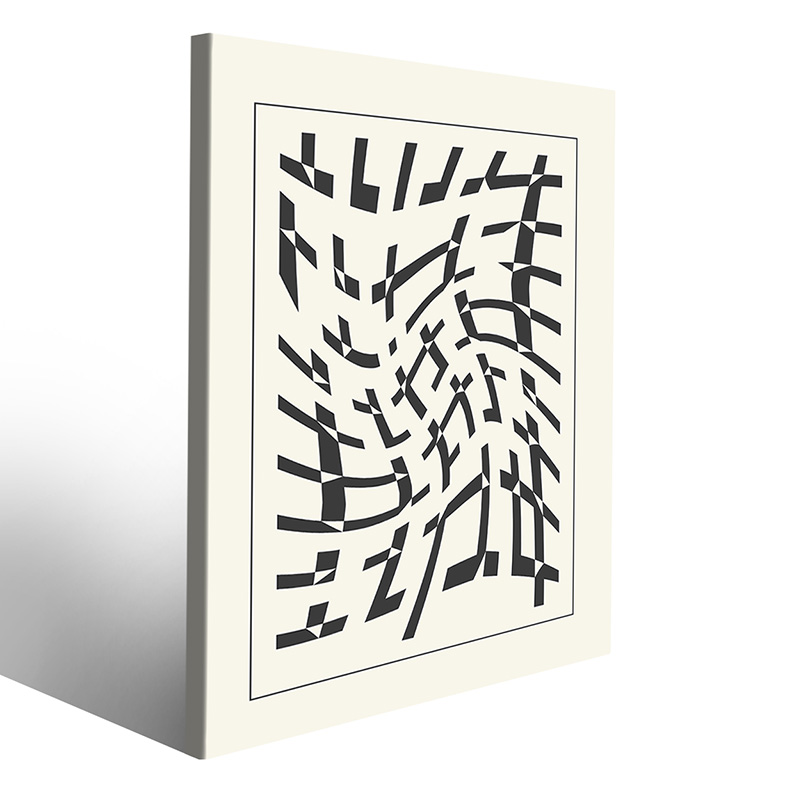 Composizione d'arte Bauhaus per un look unico