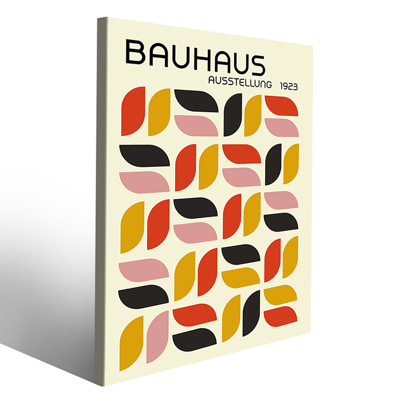 Tela d'arte Bauhaus per interni contemporanei