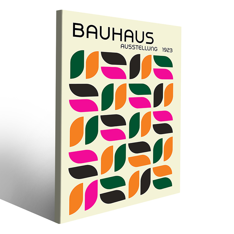 Composizione d'arte Bauhaus per spazi di ispirazione