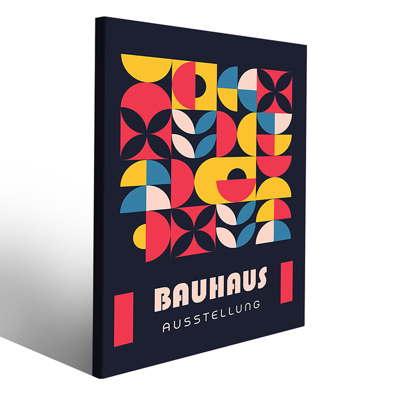 Arte su tela Bauhaus per un ambiente sofisticato