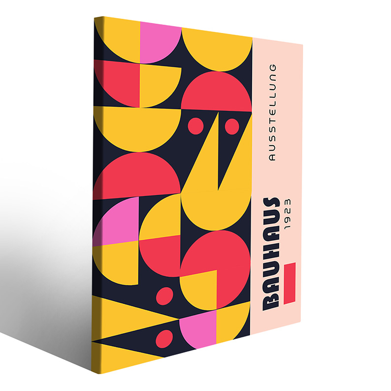 Stampa su tela Bauhaus per un arredamento distintivo