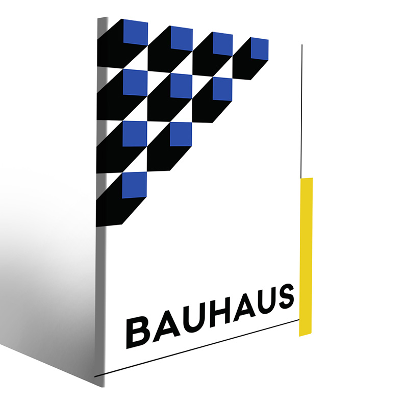 Stampe Bauhaus per una casa dall’eleganza moderna