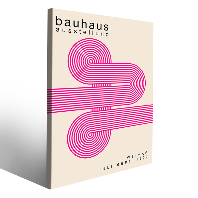 Quadri ispirati al Bauhaus per ambienti raffinati