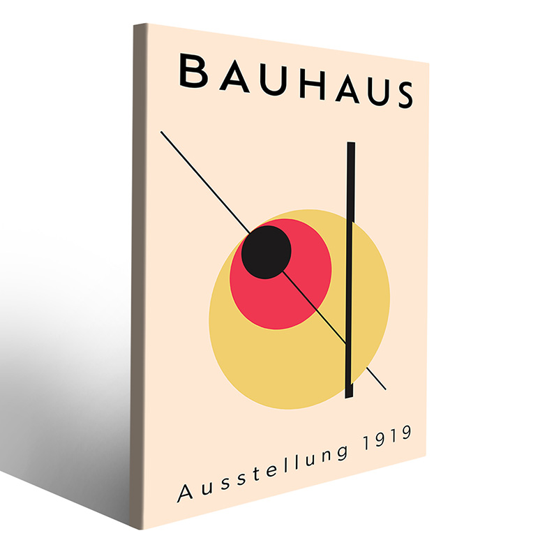Stampe artistiche Bauhaus per un ambiente accogliente