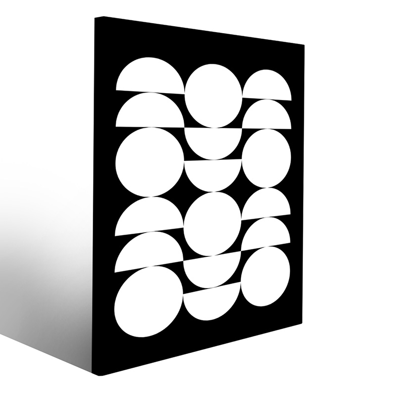 Quadri ispirati al Bauhaus per un arredamento contemporaneo