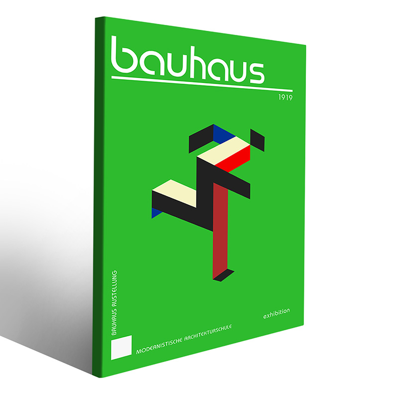 Stampe artistiche in Bauhaus per ambienti dinamici