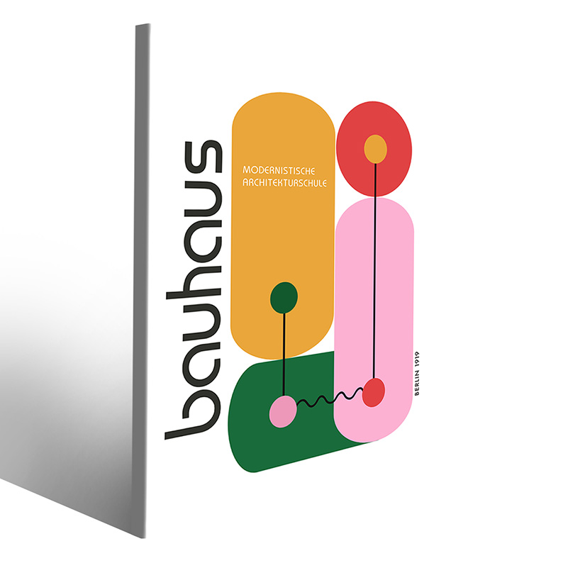 Quadri d’arte Bauhaus per spazi dal design contemporaneo