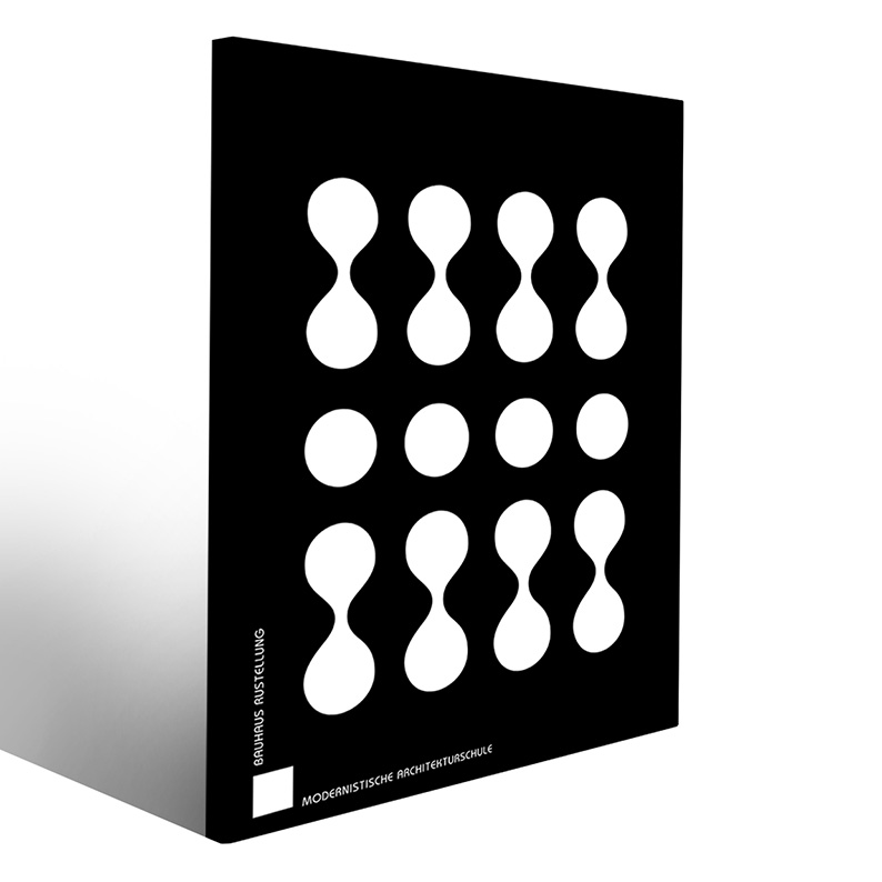 Stampe artistiche in Bauhaus per spazi unici e freschi