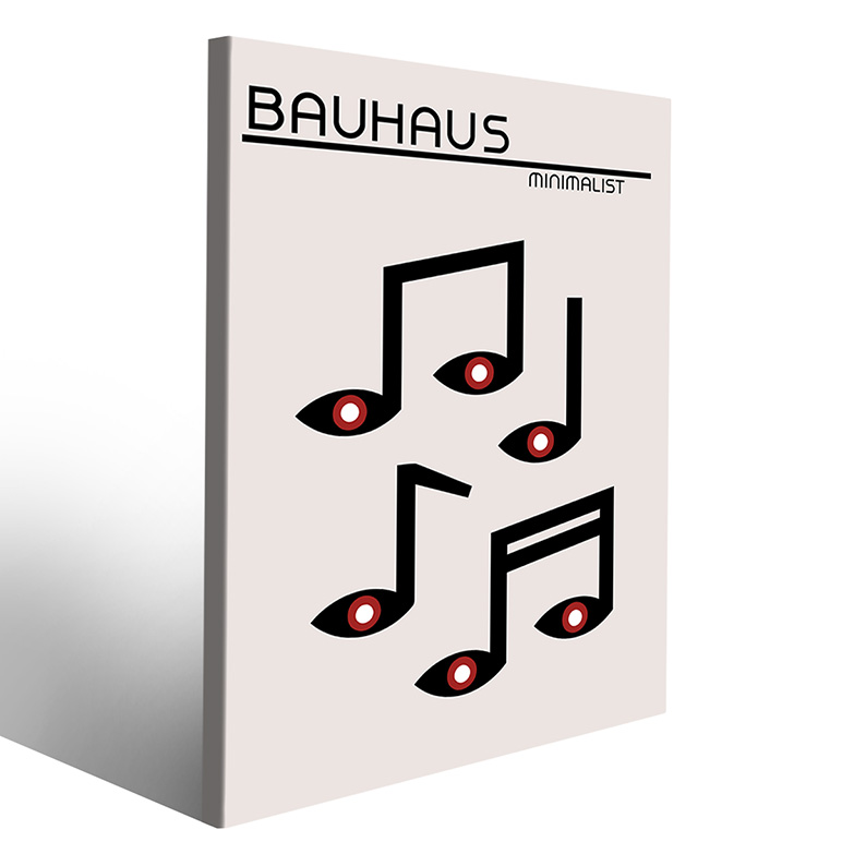 Quadri stilizzati in Bauhaus per interni audaci e unici