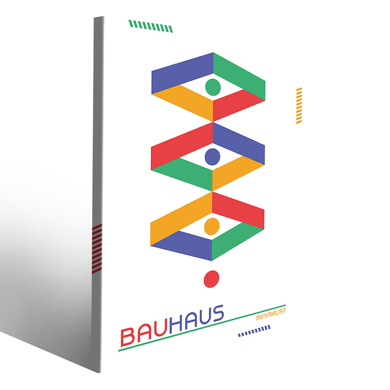 Stampe artistiche in Bauhaus per ambienti creativi e moderni