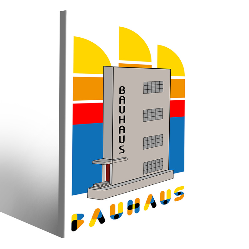 Stampe artistiche Bauhaus per un’atmosfera stimolante e unica