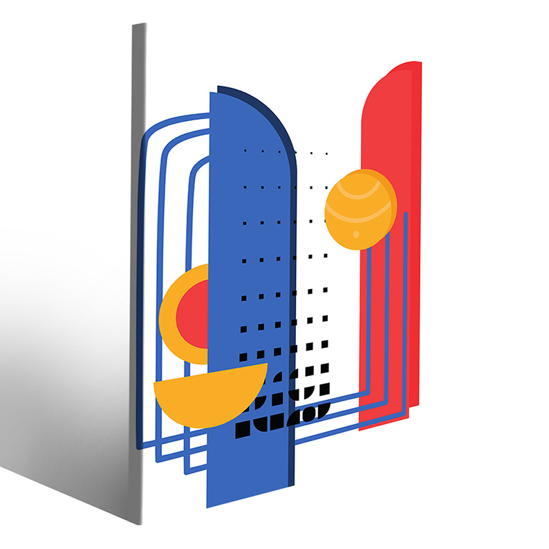 Quadri moderni Bauhaus per amanti del design