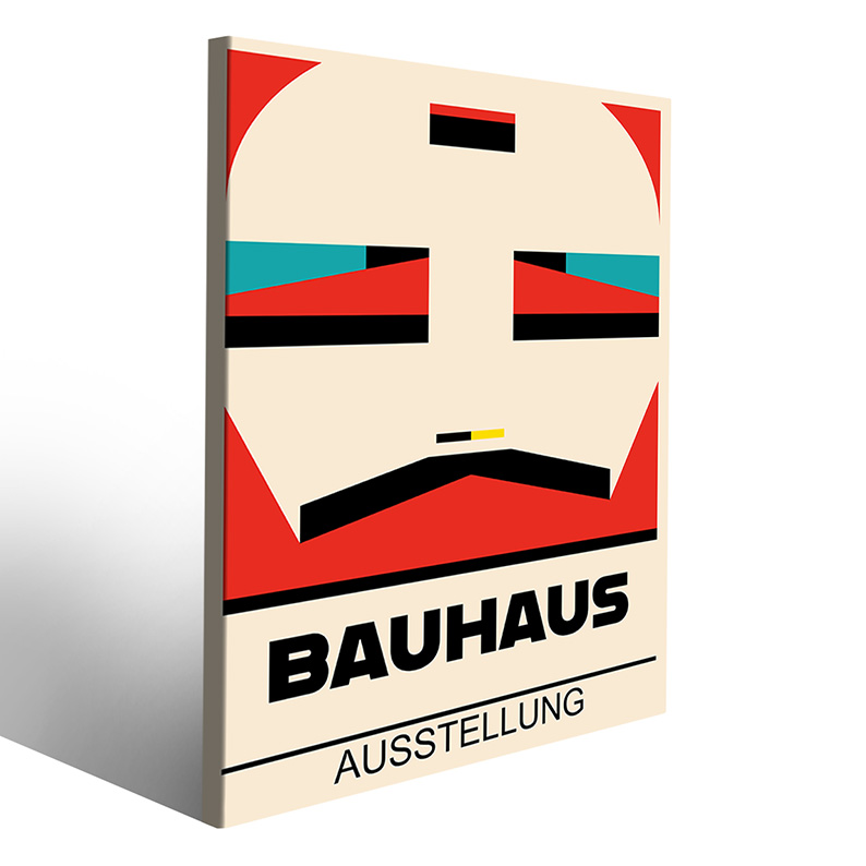 Quadri colorati in Bauhaus per un design audace e vivace