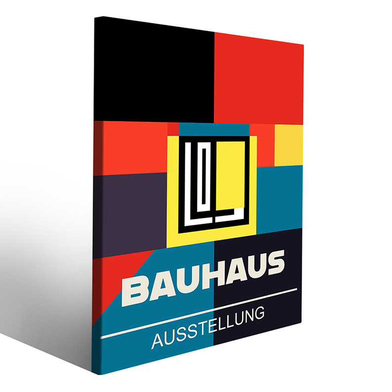 Stampe moderne di Bauhaus per interni dal carattere forte