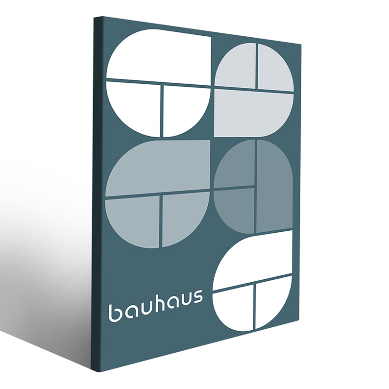 Quadri industrial stile per ambienti creativi Bauhaus