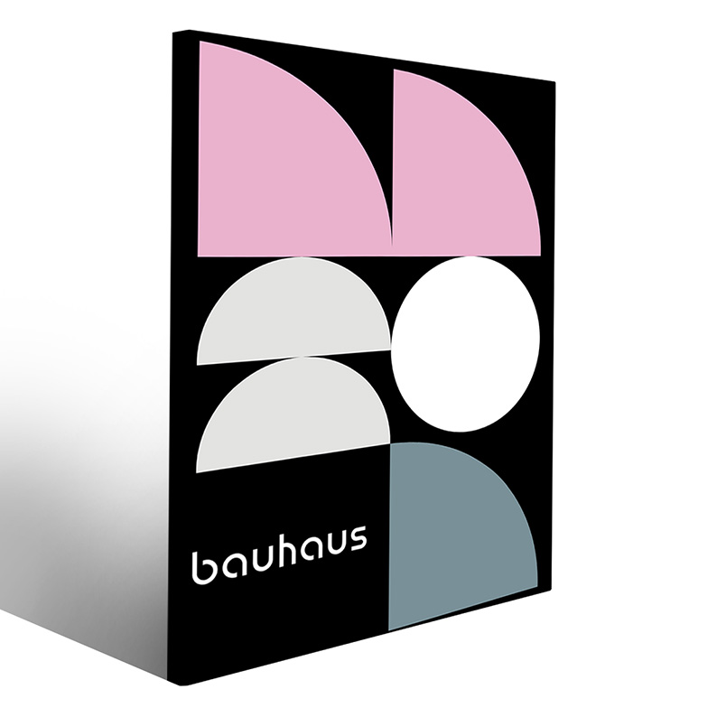Idee decorative pareti scala Bauhaus come ispirazione
