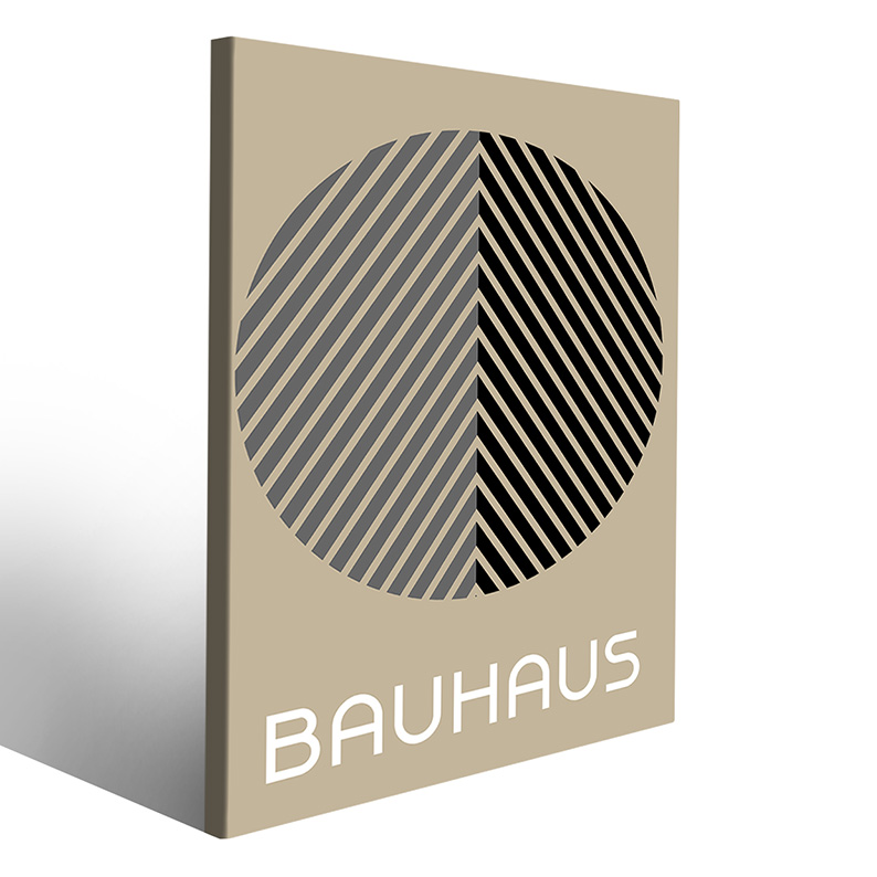 Quadri d’arte in Bauhaus per un’atmosfera stimolante