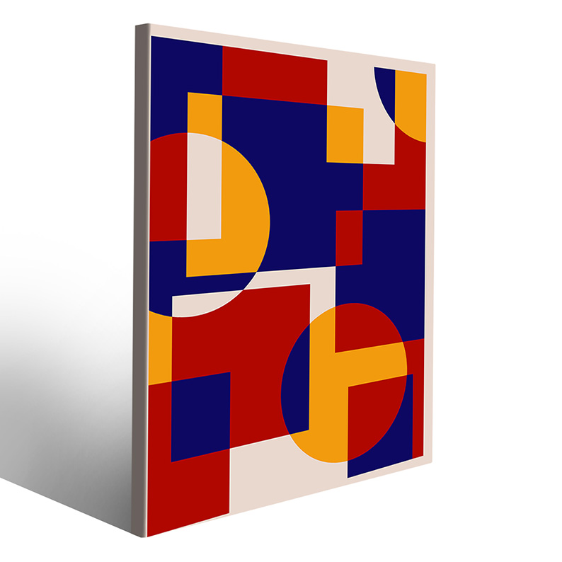 Quadri stilizzati in Bauhaus per dare carattere agli ambienti