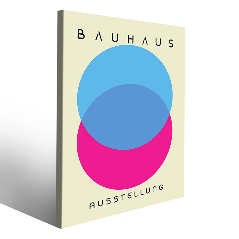 Arredamento economico con le tele Bauhaus