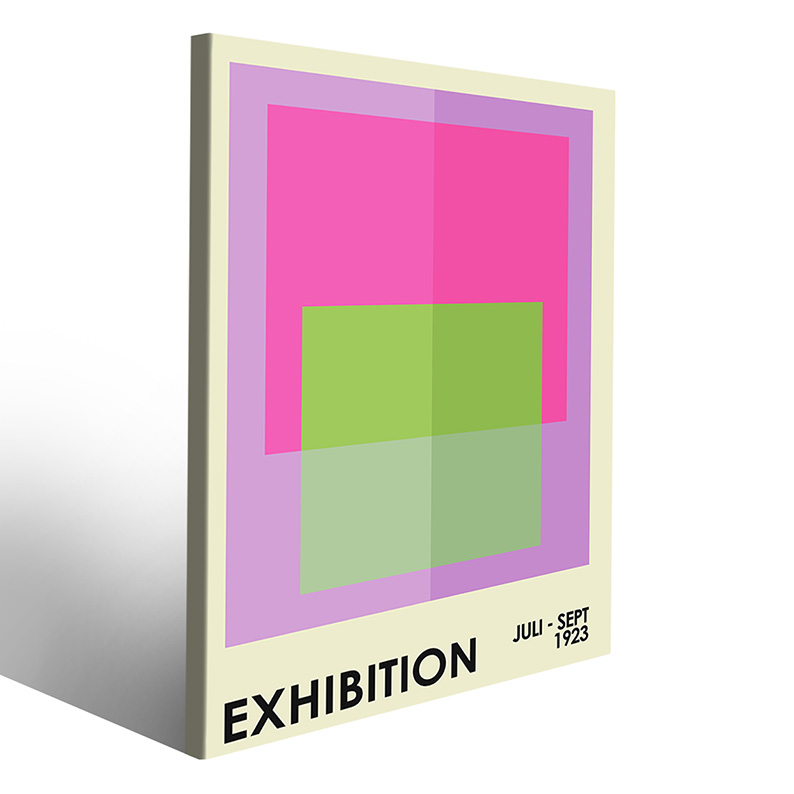 Studio moderno di progettazione Bauhaus ispirazione arte