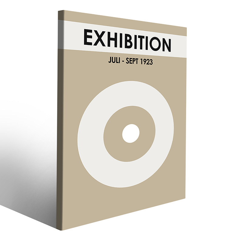 Esposizione di opere Bauhaus quadri su tela